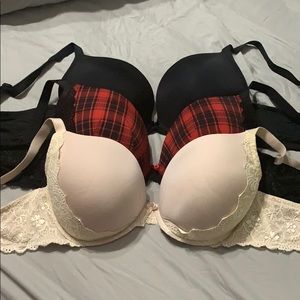 Bundle 3 Torrid Push-Up Plunge Bras